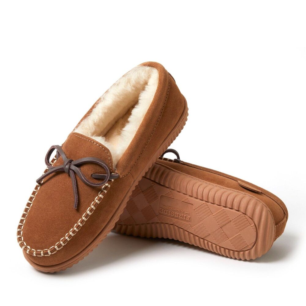 Fireside by Dearfoams Women's Alice Springs Genuine Shearling Slipper size 9 - Picture 1 of 5